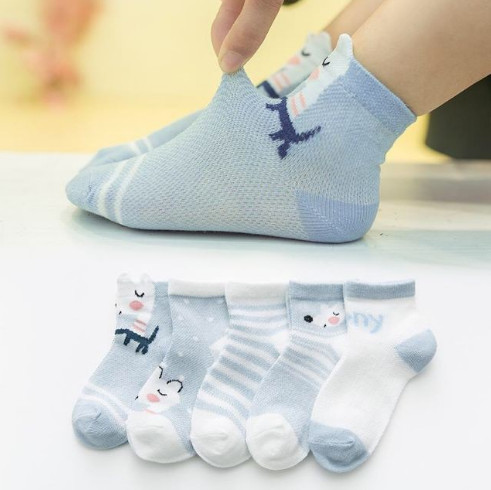 VỚ LƯỚI HÈ THU XINH CHO BÉ SET 5 ĐÔI