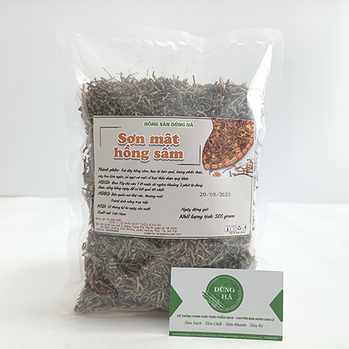Trà Sơn Mật Hồng Sâm Thượng Hạng Gói 500gr