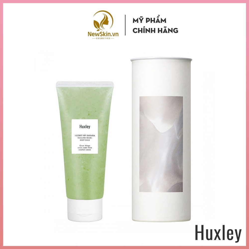 Mặt nạ cấp ẩm, làm dịu, phục hồi da huxley healing mask: keep calm 120g