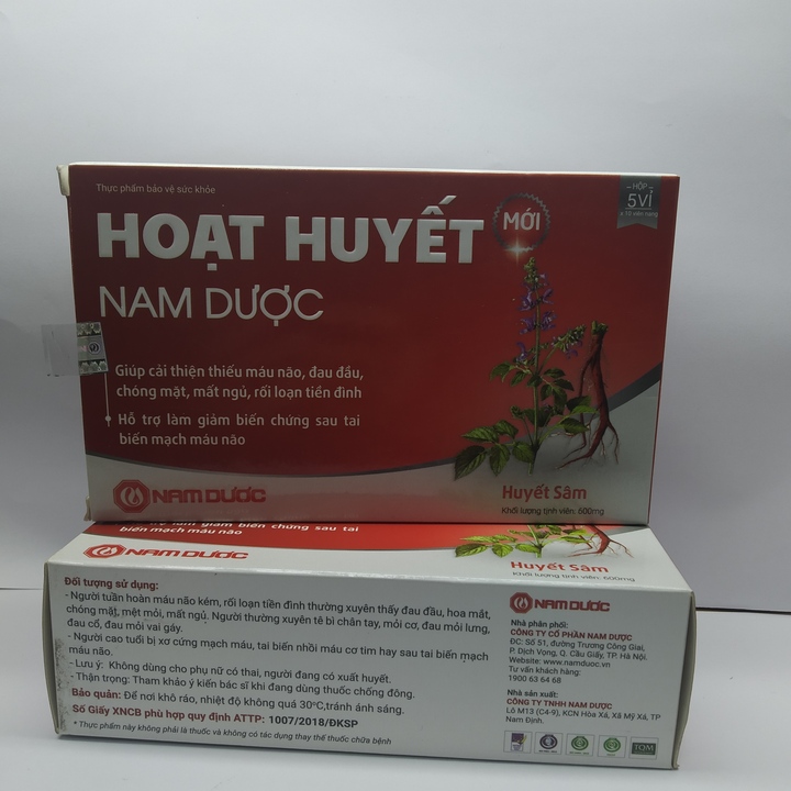 HOẠT HUYẾT NAM DƯỢC