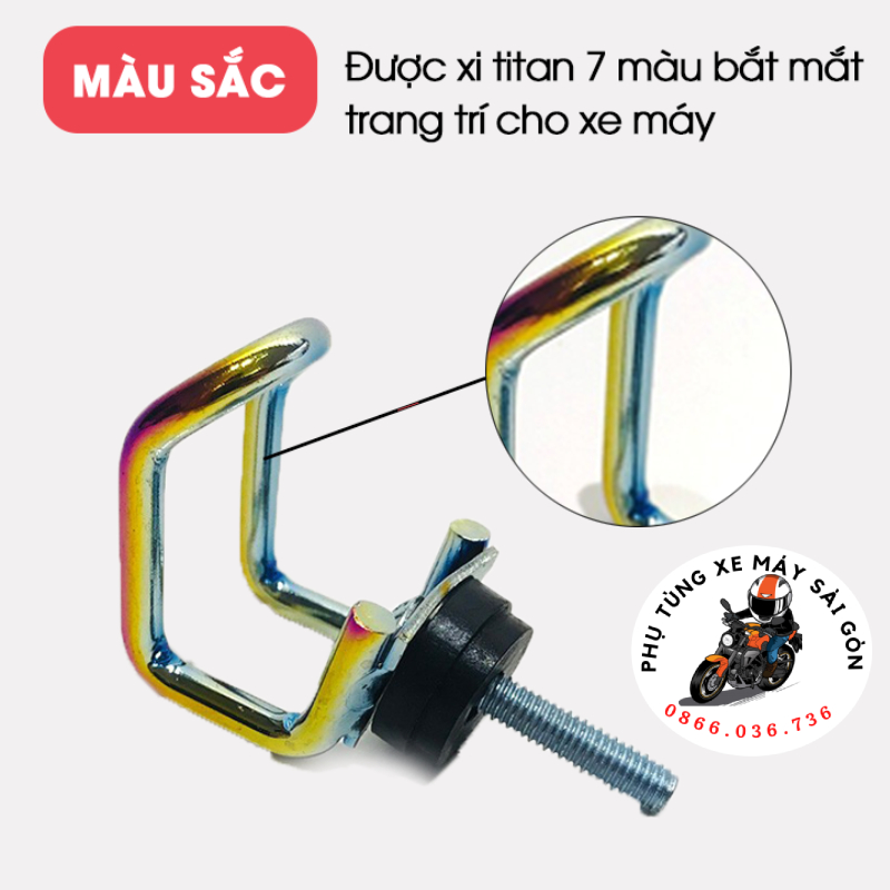 Móc treo đồ Titan loại tốt cho xe máy