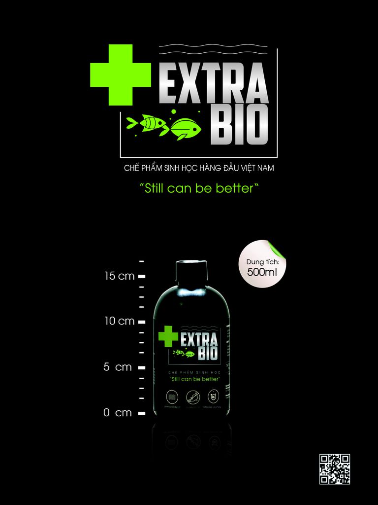 vi sinh extra bio cho hồ cá thủy sinh