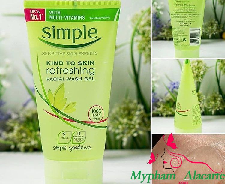 Sữa Rửa Mặt Simple 150ml