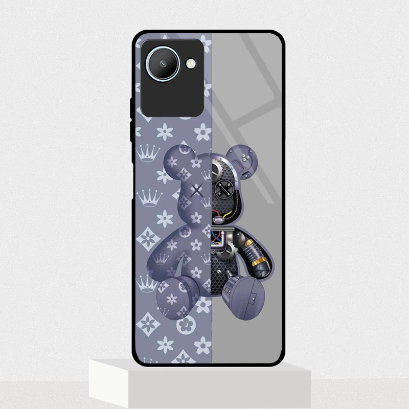 Ốp Lưng REALME C30, C30S mặt kính cường lực cao cấp