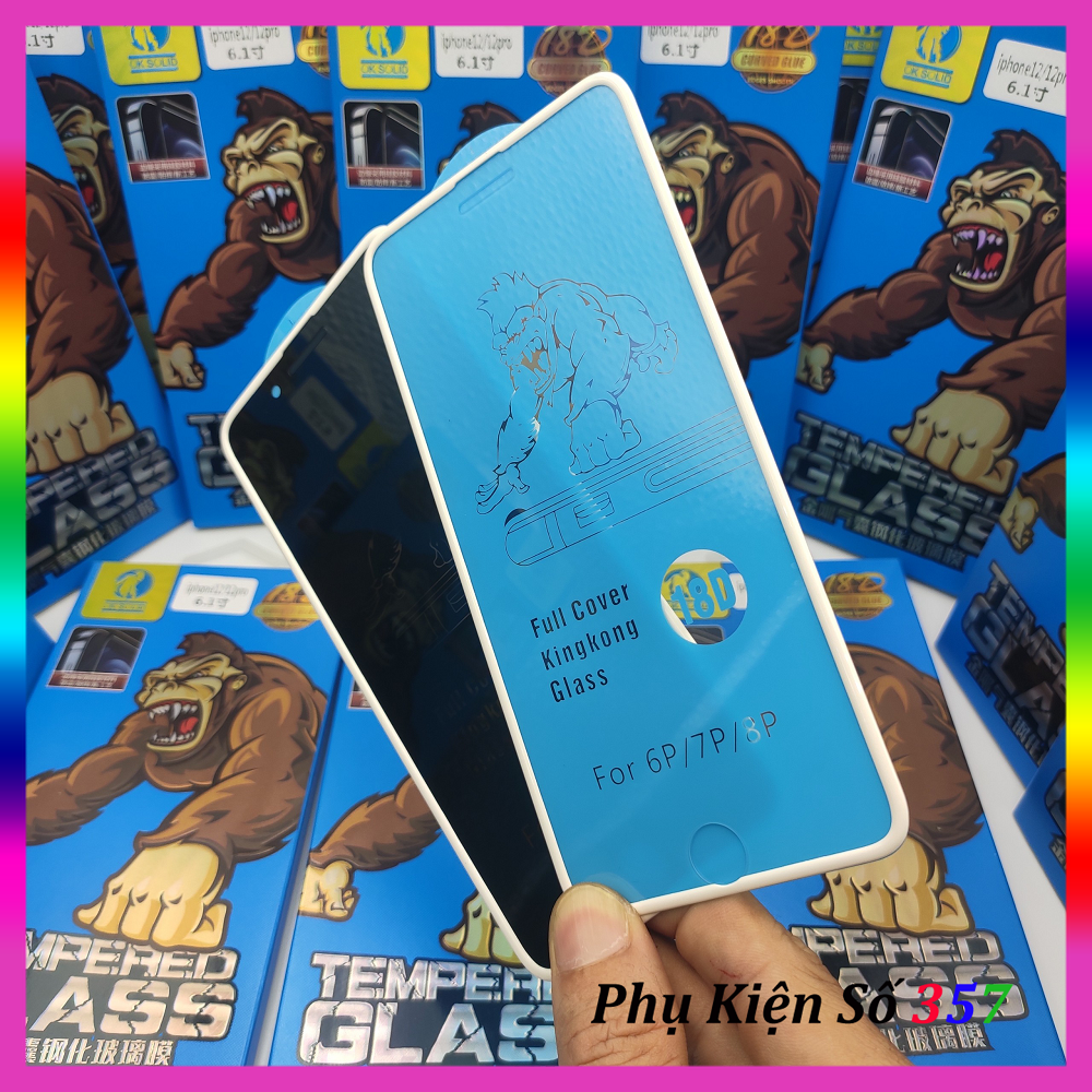 [HCM]Cường lực iPhone 18D chống nhìn trộm, chống vỡ viền, chống bụi màng loa full màn hình