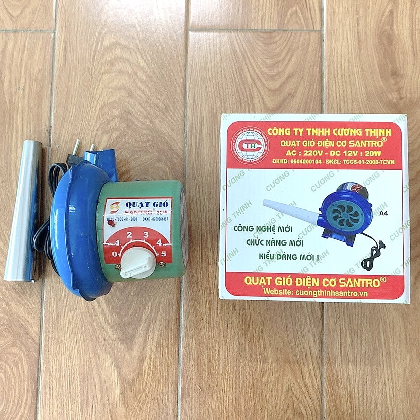 Quạt thổi hoả tốc 20W bếp lò - quạt 20W