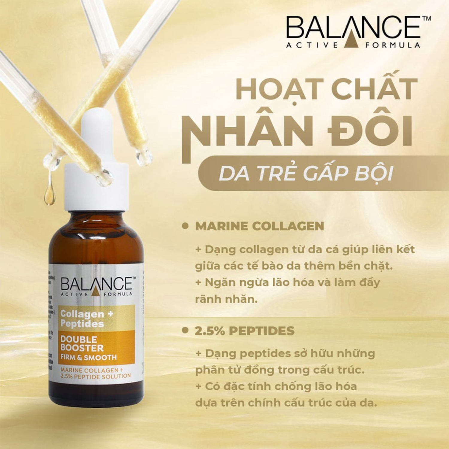 Tinh Chất Dưỡng Da Balance Active Formula Serum (Mẫu Mới) 30ml