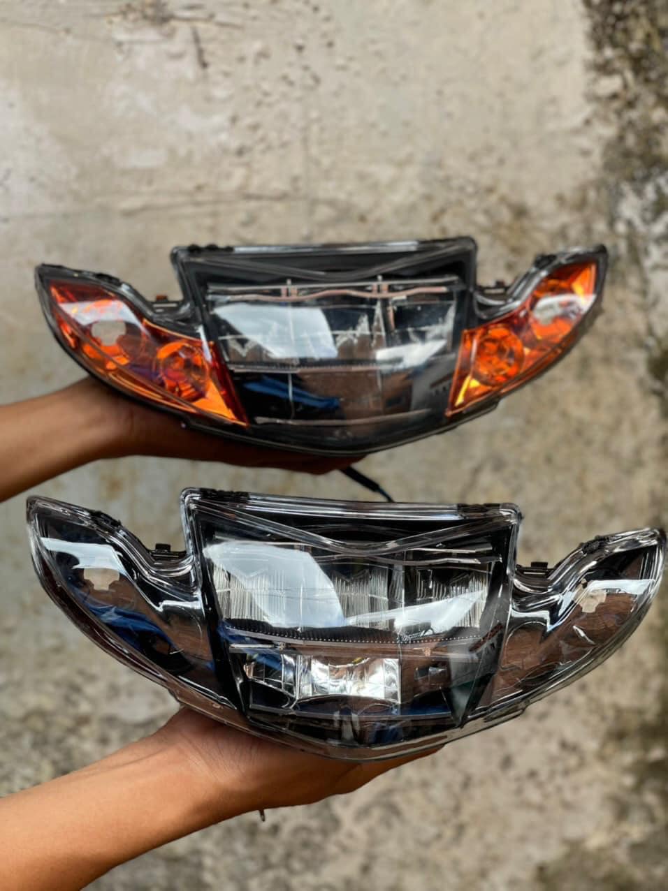 Pha chóa 2 tầng lắp Sirius