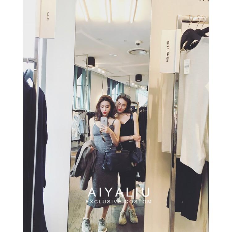 [HCM]đầm body 2 dây len