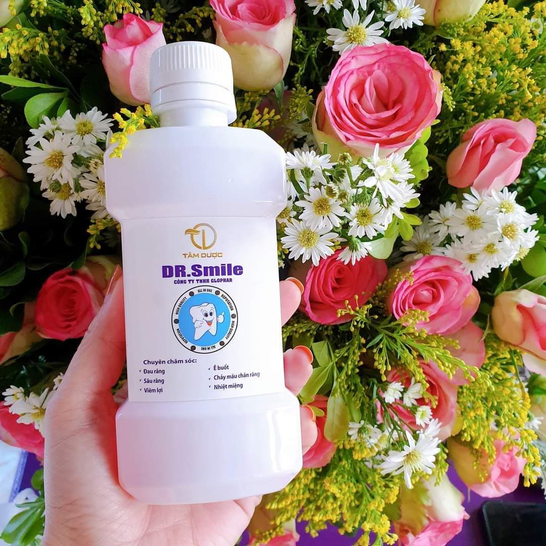 Combo 2 chai nước súc miệng Dr Smile