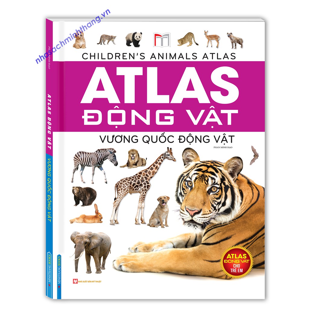 Sách - atlas động vật - vương quốc động vật