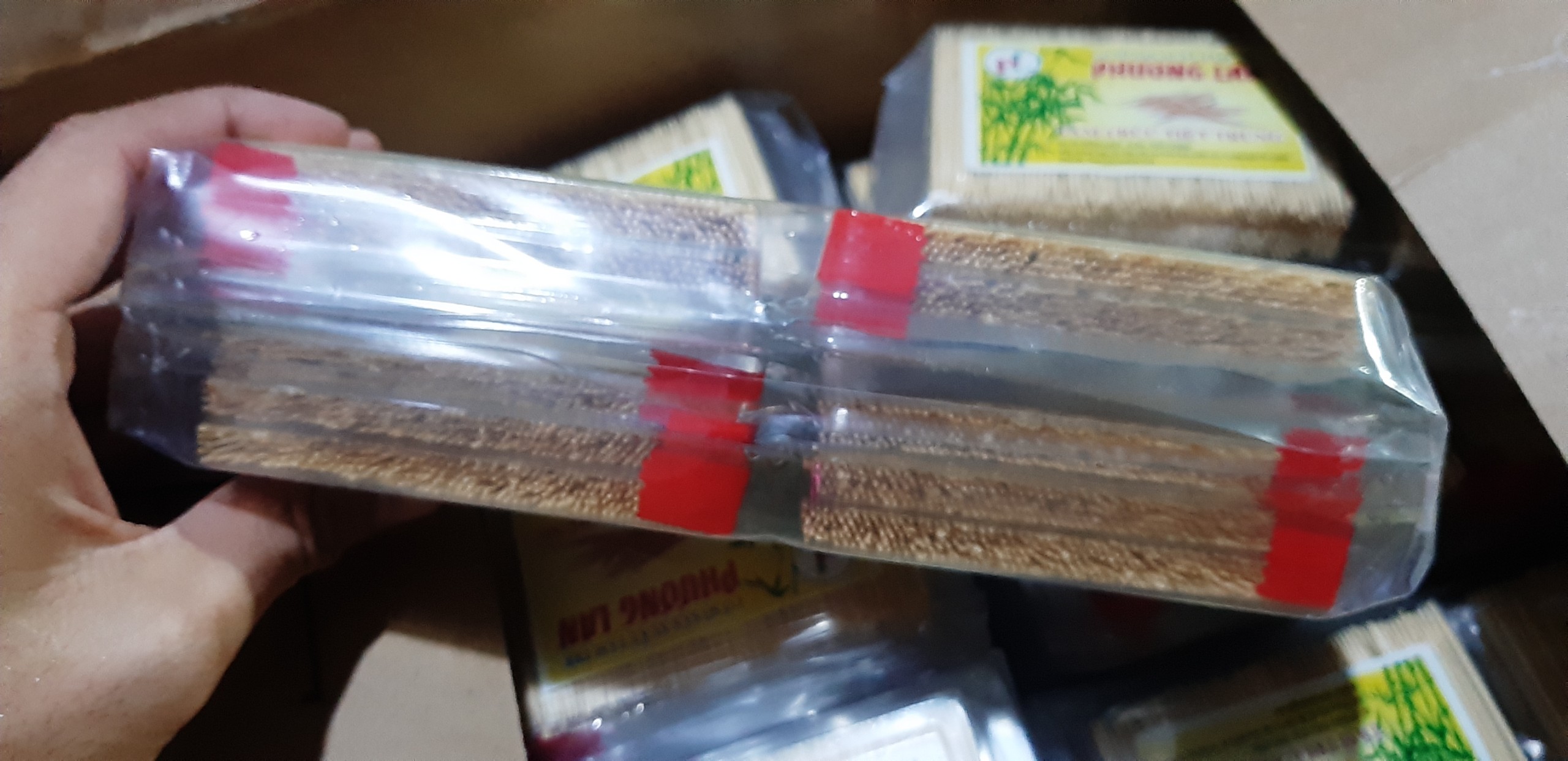 BỘ 10 Bịch Tăm Xỉa RĂNG 2 Đầu Nhọn  (TRE LỚP NGOÀI RẮT CỨNG) 100% từ tre