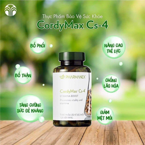 Thực Phẩm Bảo Vệ Sức Khoẻ Cordymax Cs-4 Nuskin
