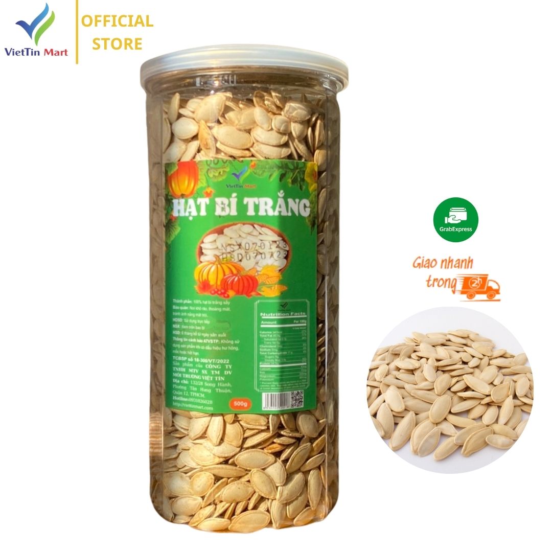 500g hạt bí trắng -Viettin Mart