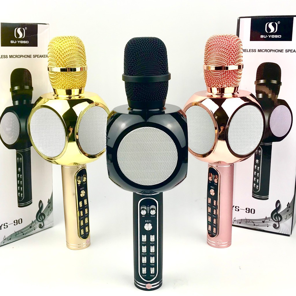 Micro karaoke bluetooth SD10 hát karaoke hay BH 1 đổi 1 - Mẫu mới