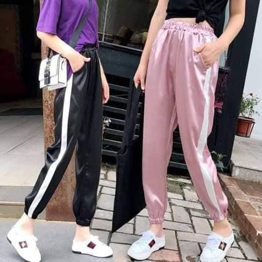 [HCM]Quần jogger phi lụa mẫu mới cực hot(kèm ảnh thật)