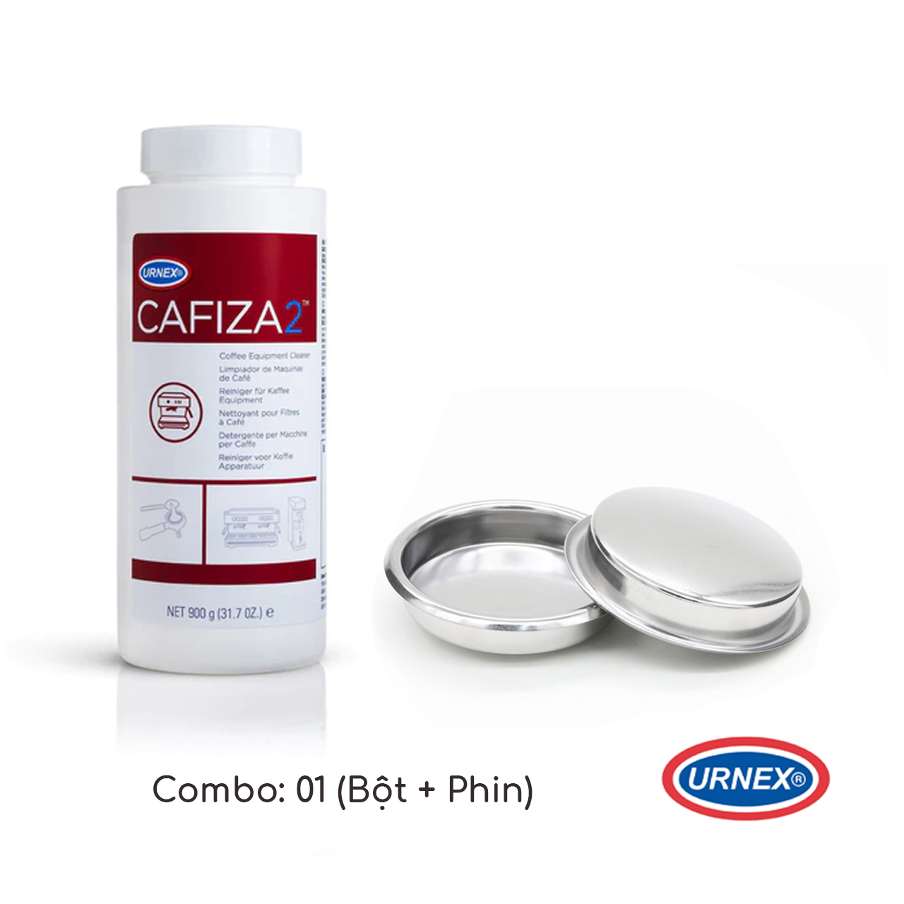 Combo bột vệ sinh vệ sinh máy pha cà phê Espresso | Dụng cụ vệ sinh máy pha cà phê