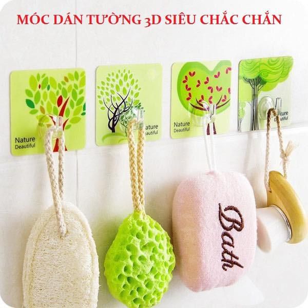 Móc treo dán tường 3d siêu dính t&p