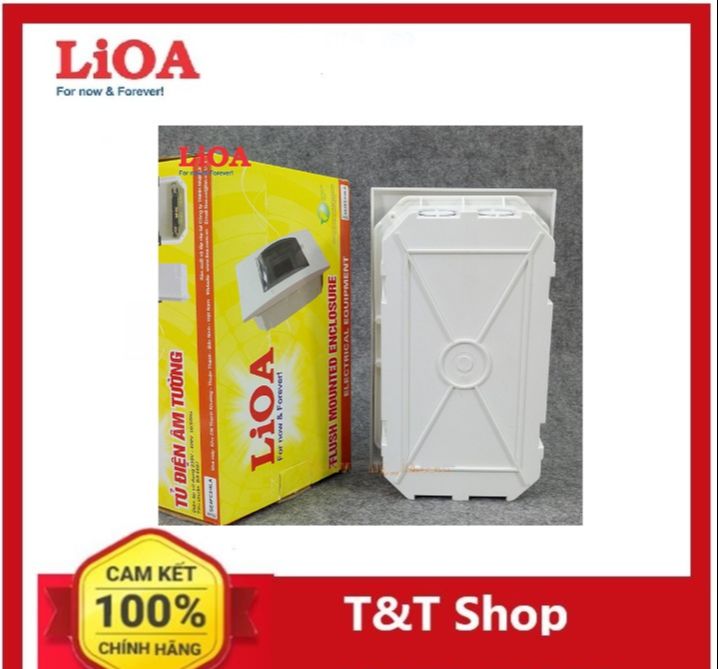 Tủ điện nhựa chứa aptomat Lioa 2-4 át