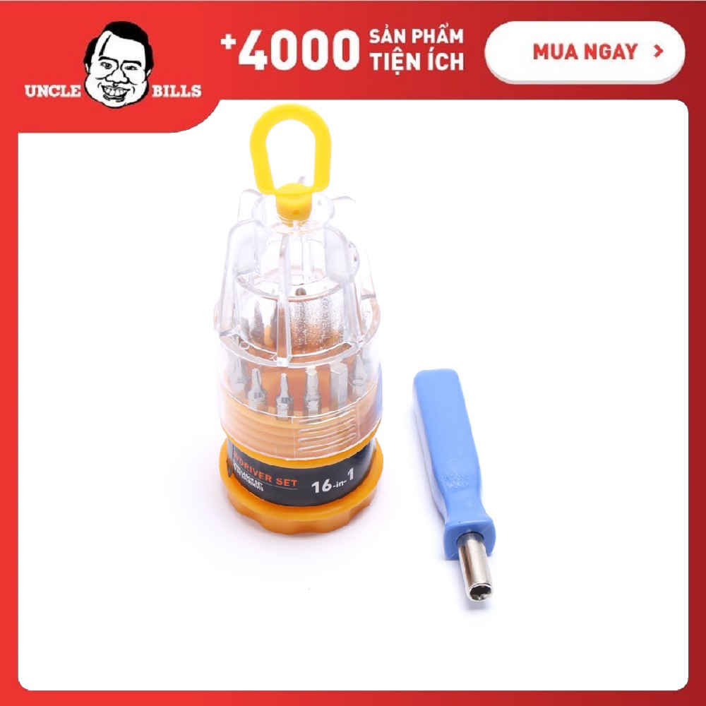 Bộ tua vít mini kèm 16 đầu tua vít UBL