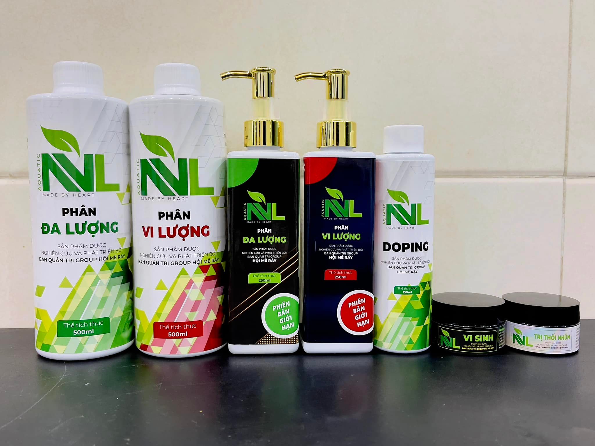 Bộ Sản Phẩm NVL Cao Cấp