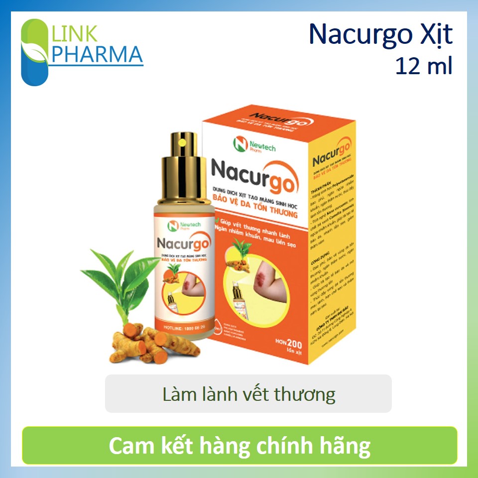 NACURGO - Bộ sản phẩm chăm sóc da tổn thương