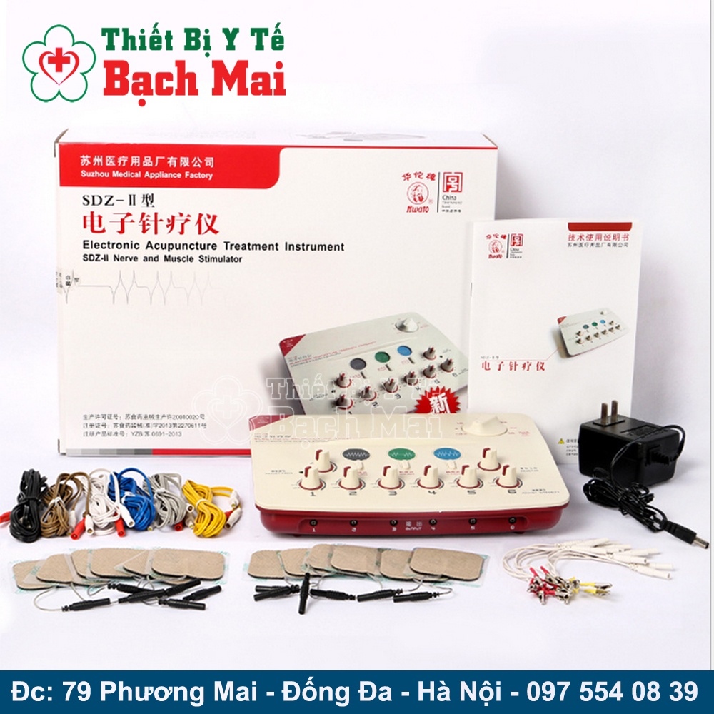 ™ MÁY ĐIỆN CHÂM ( CHÂM CỨU ) HOA ĐÀ SDZ II ĐỎ HÀNG MỚI 2020
