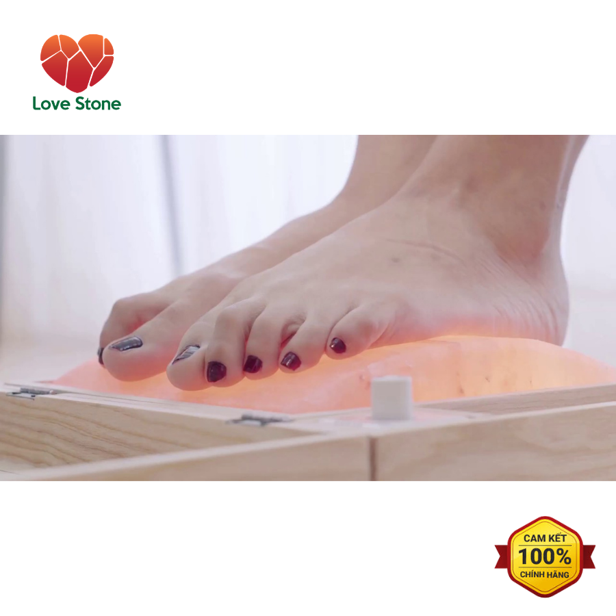 Hộp Đá Muối Massage Chân Love Stone - Phiên Bản Magic