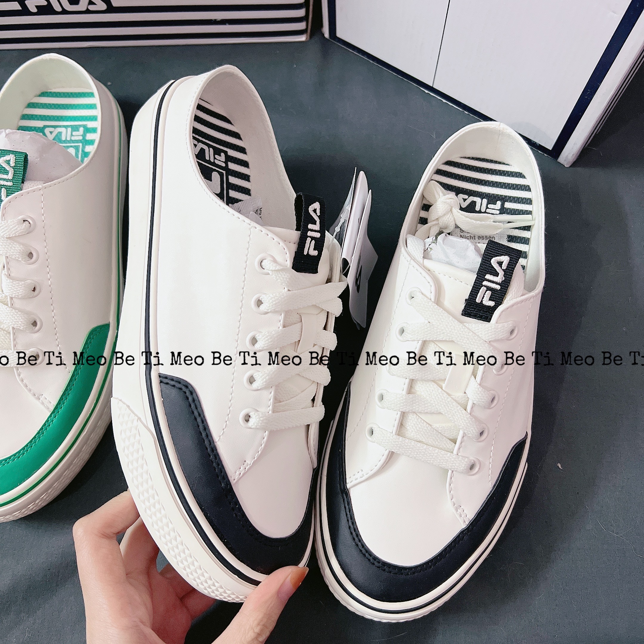 [Chính Hãng-Đủ bill] Giày Fila mule Double Marker sale 79%