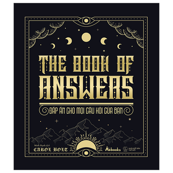 Fahasa - the book of answers - đáp án cho mọi câu hỏi của bạn - bìa cứng