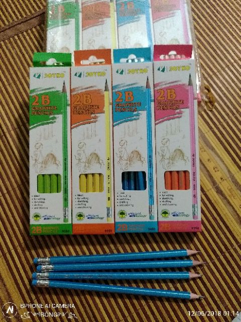 144 cây bút chì joyko 2B, viết chì joyko 2B