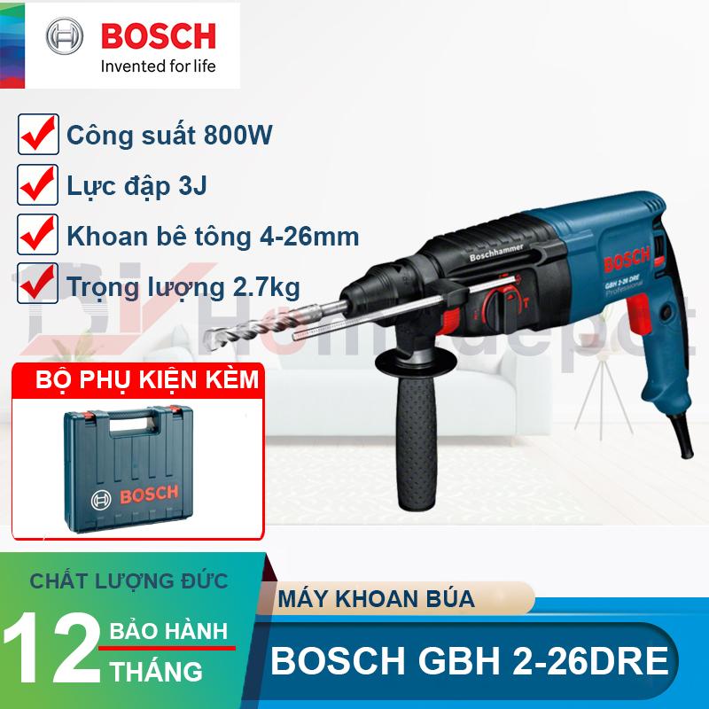 Máy khoan búa Bosch GBH 2-26 DRE