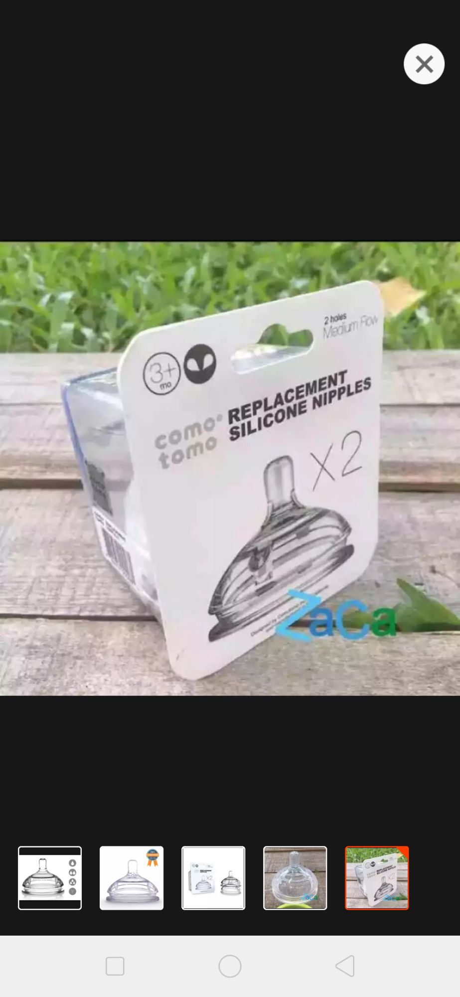 Núm ti thay thế bình comotomo đủ size 1,2,3 và tia Y cắt