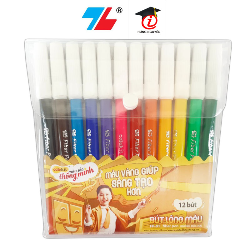 Bút dạ 12 màu colokit fp-01