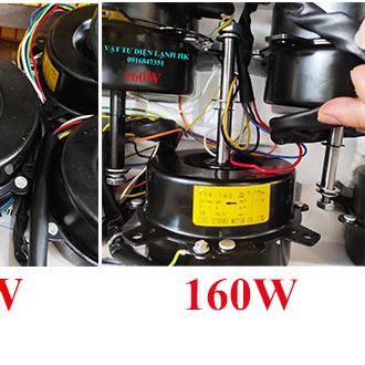 Motor quạt hơi nước - động cơ quạt điều hoà 50W 80w 100W 120w ngược chiều kim đồng hồ - 160W xuôi chiều kim đồng hồ