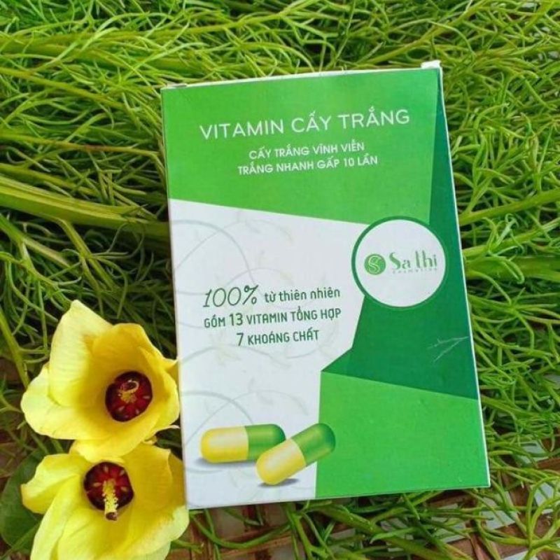 VITAMIN CẤY TRẮNG SA THI loại 50viên giá rẻ