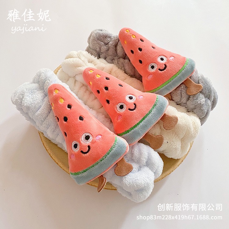 Băng Đô Cài Tóc Hình Dưa Hấu Siêu Đáng Yêu