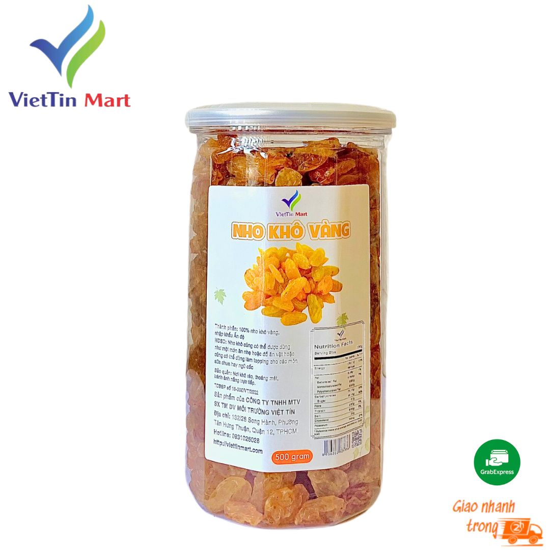 0.5KG NHO KHÔ VÀNG ẤN ĐỘ LOẠI 1 (không đường)