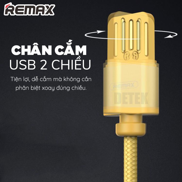 [HCM]Cáp sạc Nam Châm REMAX RC - 095 Series - Sạc cổng Lightning, TypeC & MicroUSB