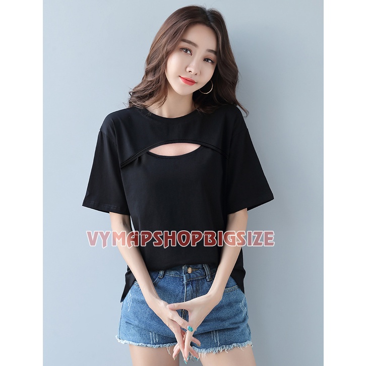 Áo khoét ngực bigsize 7 màu