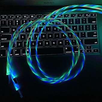 Cáp sạc nhanh hiệu ứng đèn led siêu đẹp - đầu sạc micro usb hàng cao cấp loại 1