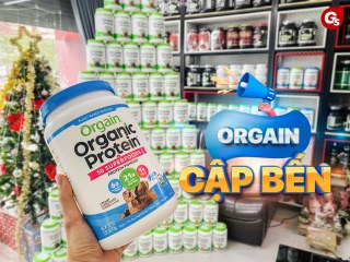 [Chính hãng] Protein Thực Vật Orgain Organic Protein 50 SuperFoods, 920g - Nhập Khẩu Mỹ - Sữa tăng cơ, phục hồi cơ bắp thumbnail