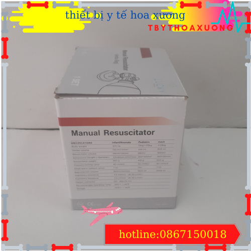 bóng bóp ambu người lớn giúp trợ thở lucky