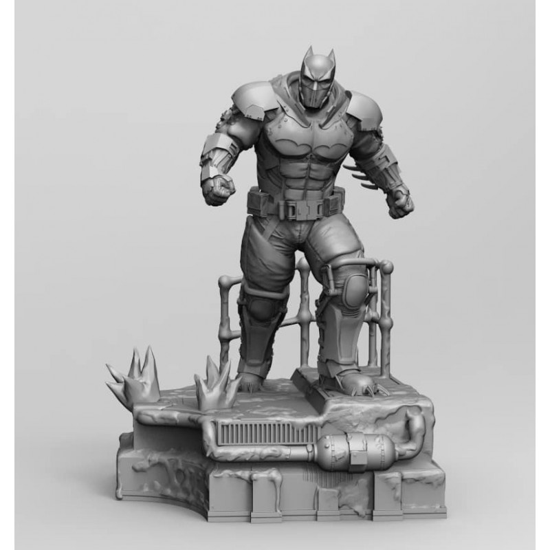 File in 3D Batman Arkham Origins XE Suit Statue