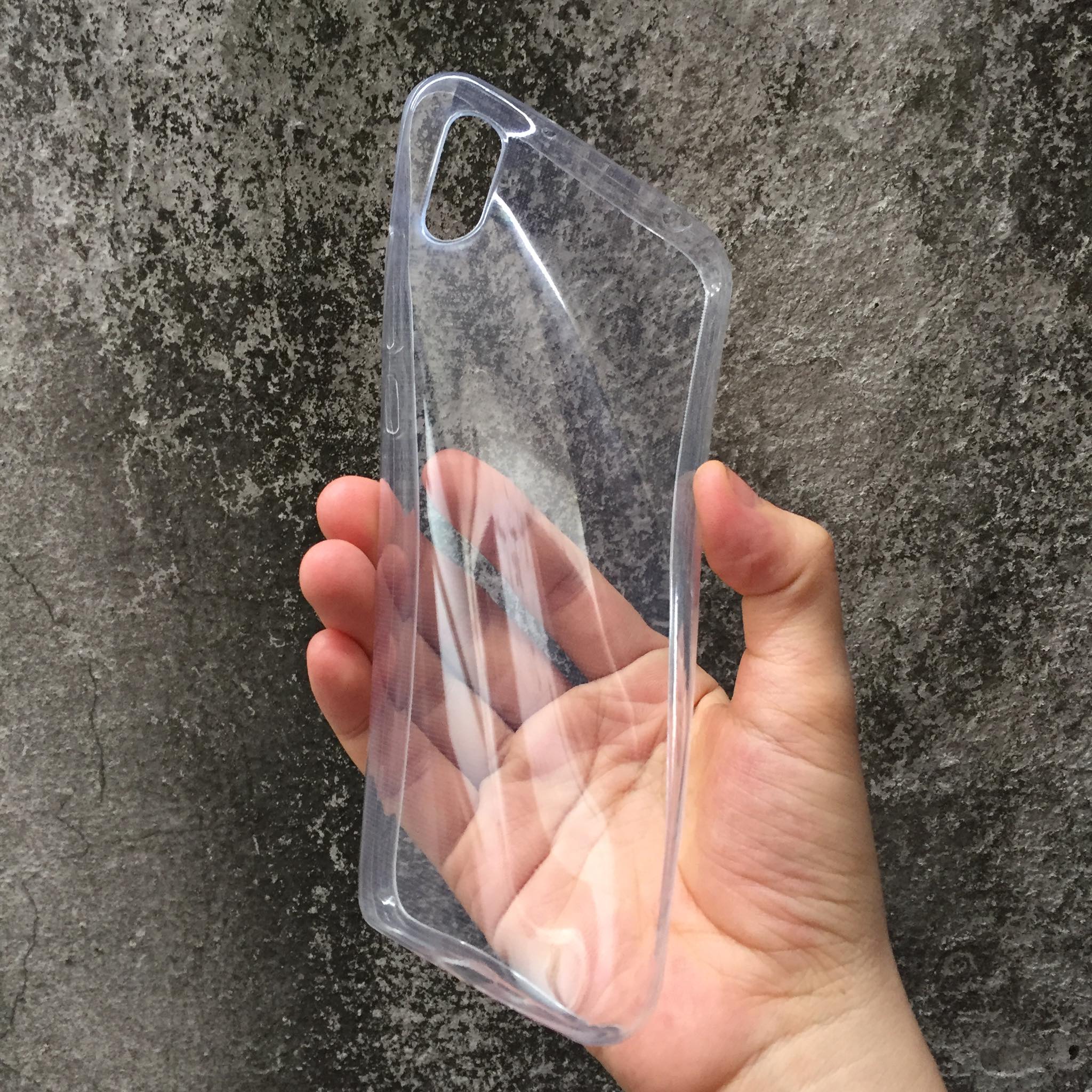 Ốp lưng silicon cho Xiaomi Redmi 9A (trong suốt)