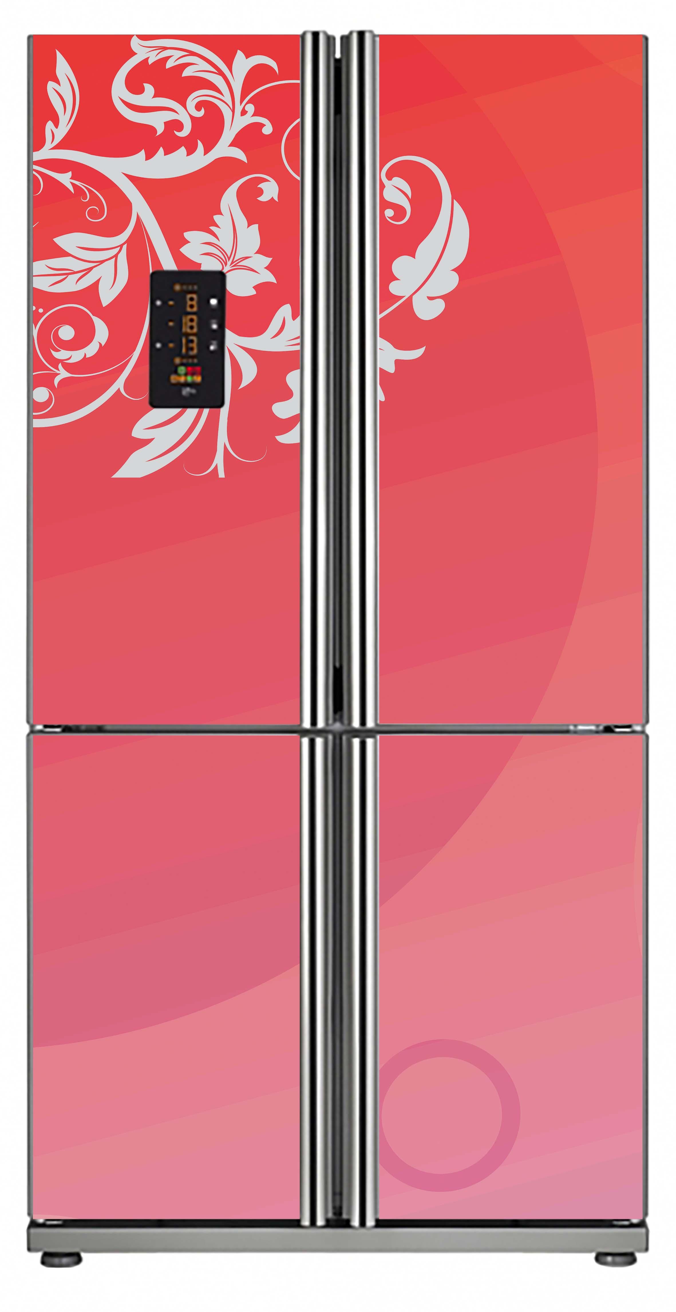 [HCM]Decal dán tủ lạnh 4 cánh