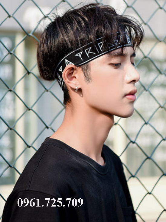 Băng đô thể thao nam nữ đeo trán chặn mồ hôi tập gym yoga KPOP Hàn Quốc bản nhỏ UNISEX Headband QACCESSORIES HA180501