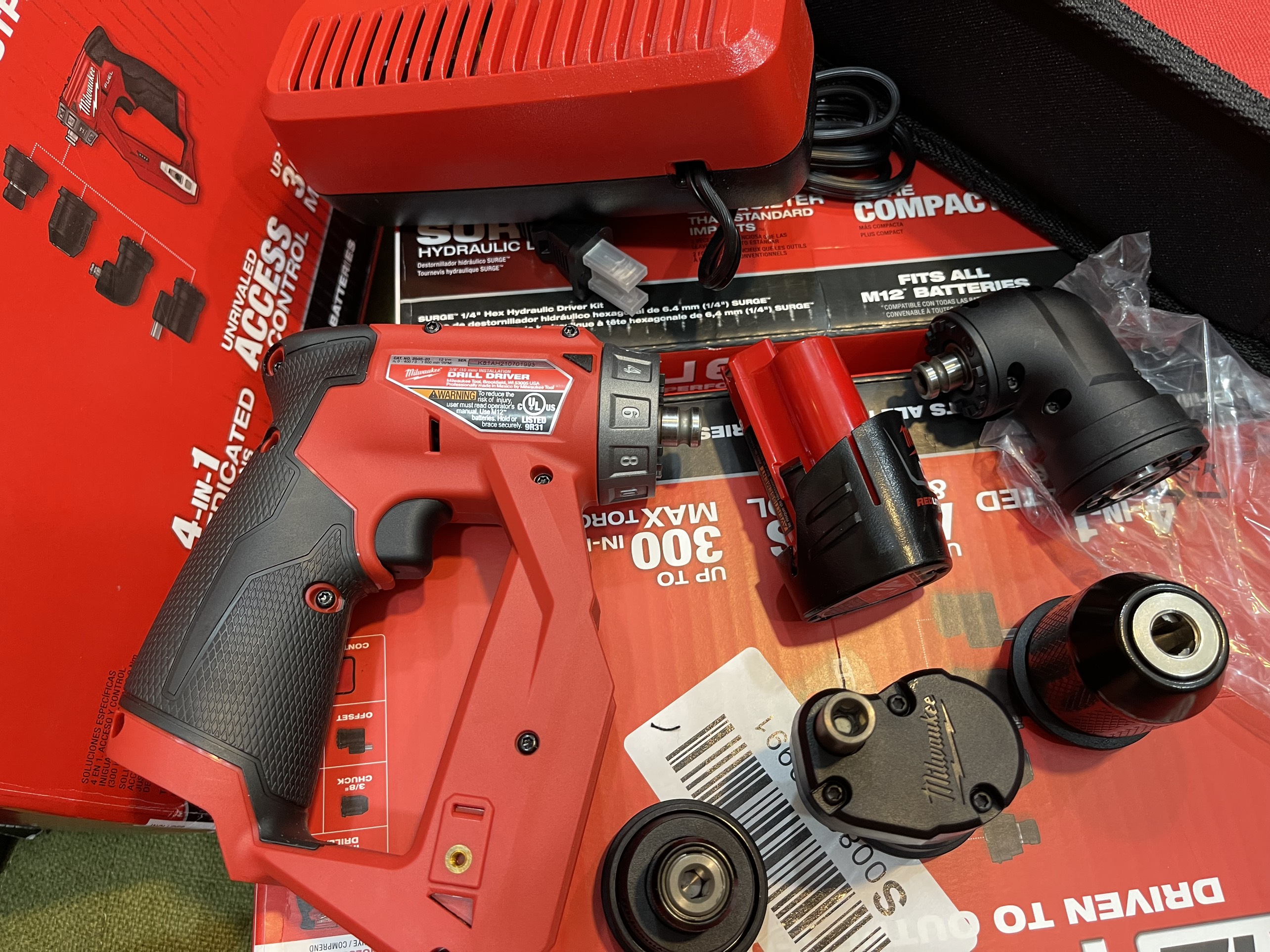 Máy vặn vít Milwaukee 2505-21 M12 (4in1) mexico