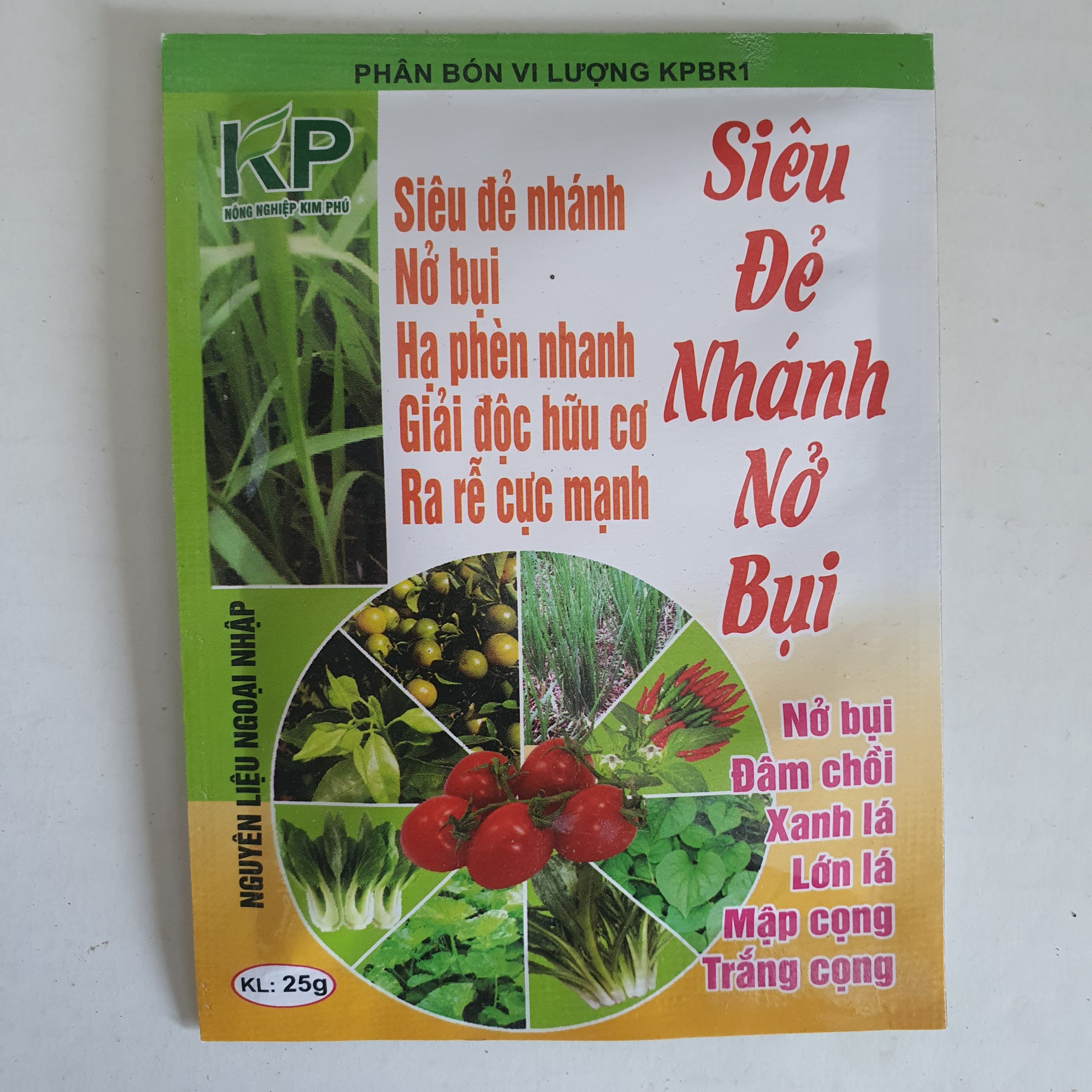 Combo phân bón Siêu Đẻ Nhánh Béo Mập - 95gr