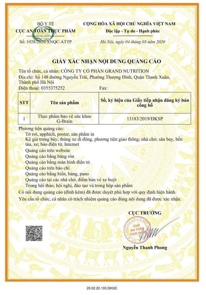 Combo 4 hộp Gbrain - Cốm Trí Não G brain (dứt điểm tình trạng rối loạn tập trung, sả sút trí tuệ, tiếp thu chậm)